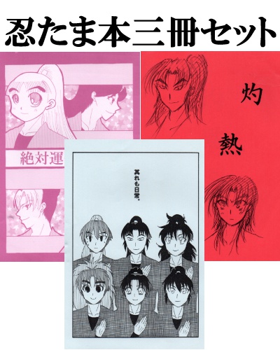 【忍たま】忍たま本三冊セット【ネコポス】