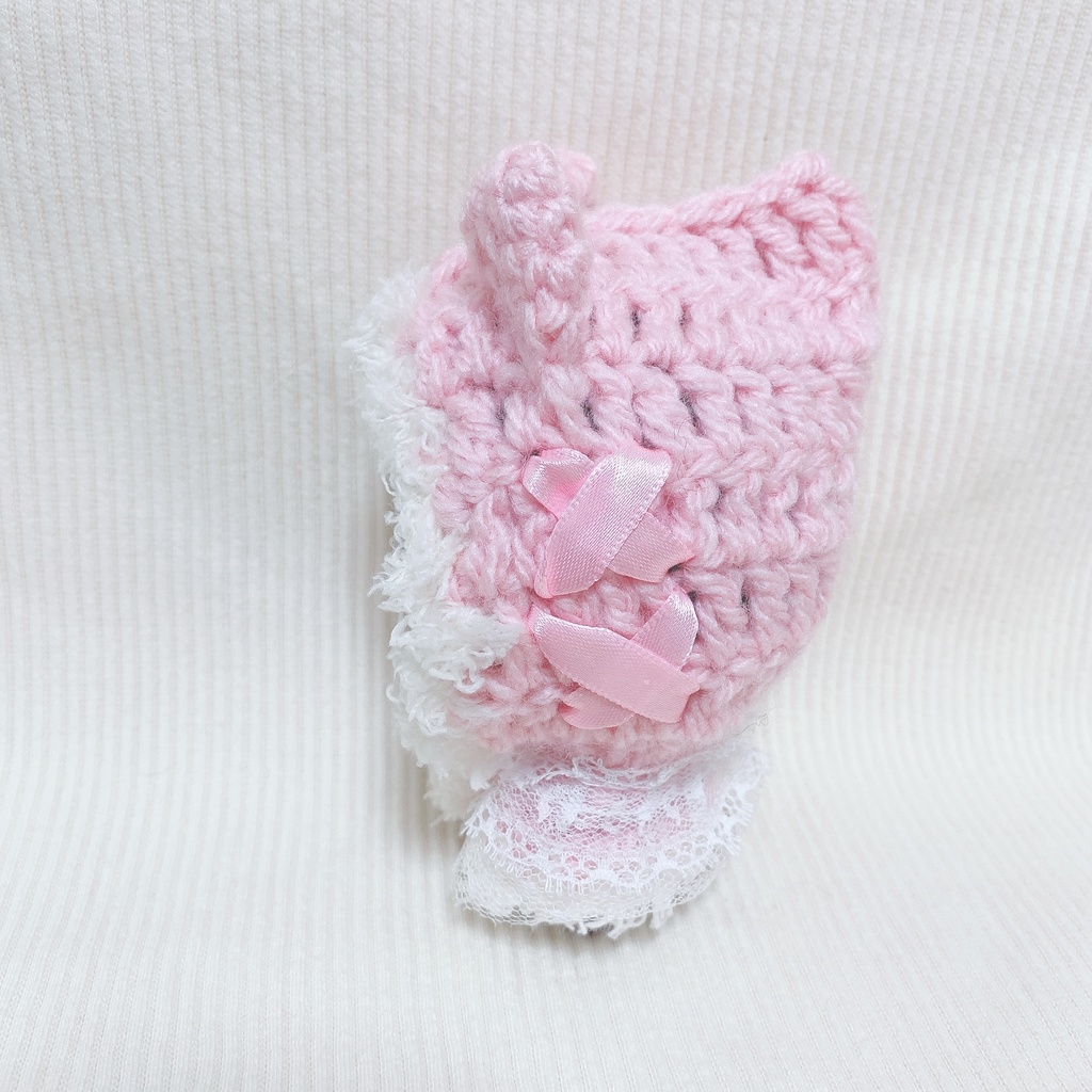 きらどる ポンチョ ピンクねこ