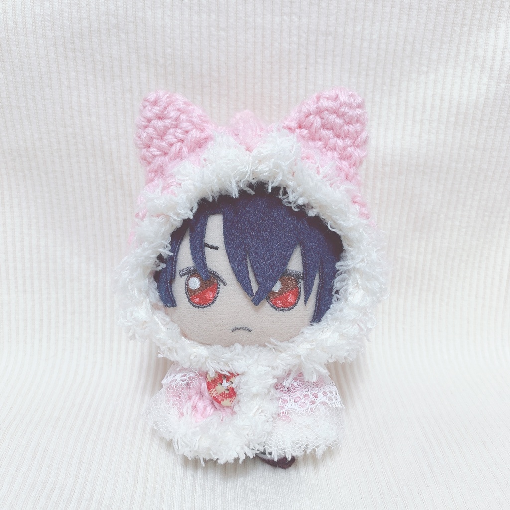 きらどる ポンチョ ピンクねこ