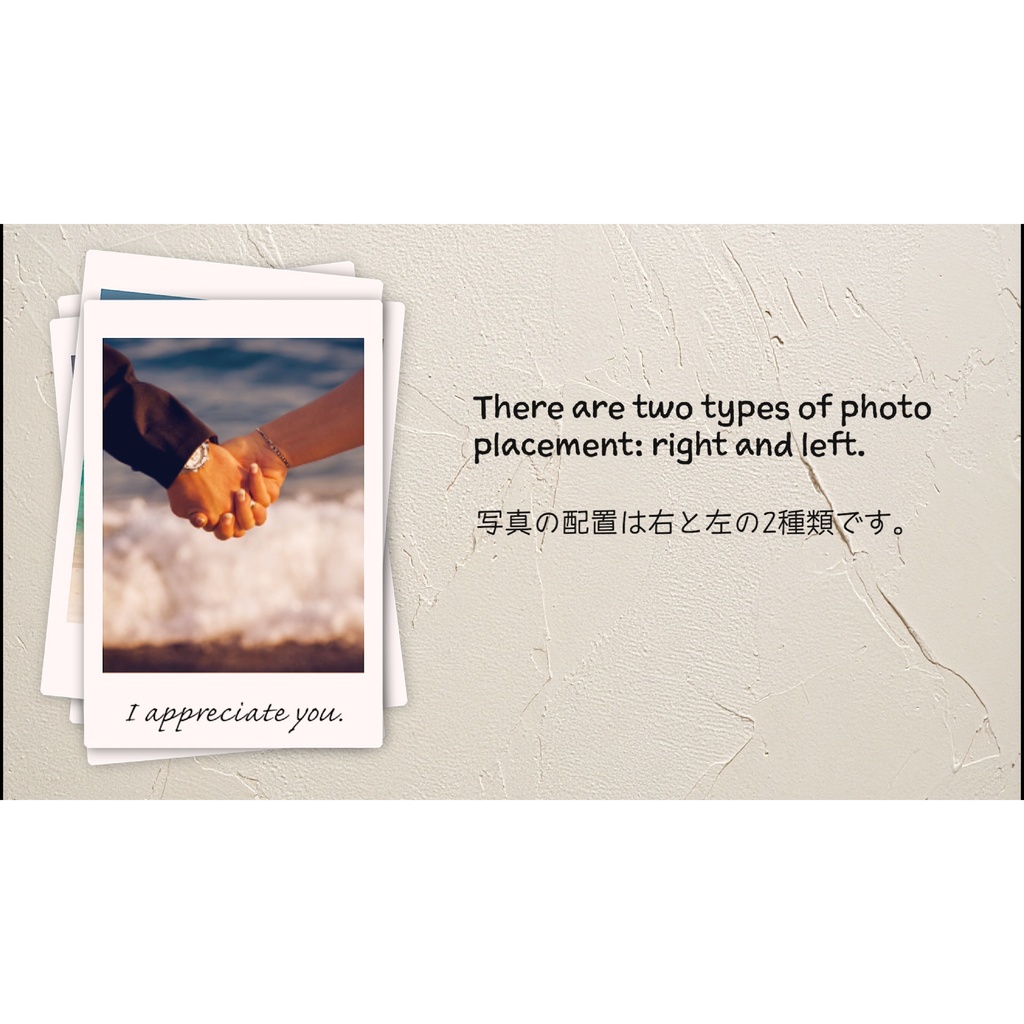 【Premiere Pro】インスタントフィルム風 スライドショー(.mogrt / 5枚写真 / 商用OK・クレジット不要)