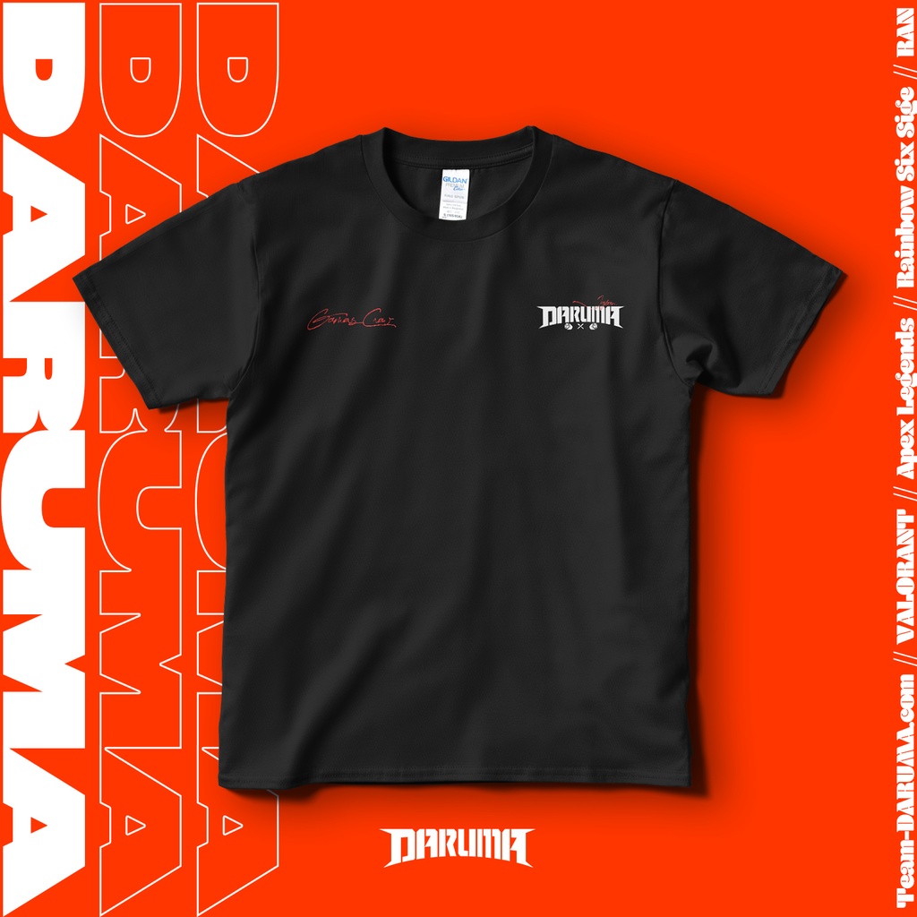 DARUMA  //  Gamers Crew T - BLACK