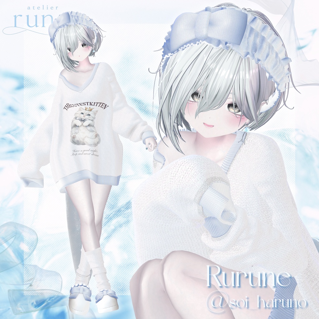【無料有】runo pose vol.1 -The Essentials- 20 POSES + 1 Post Process【7アバター対応済】