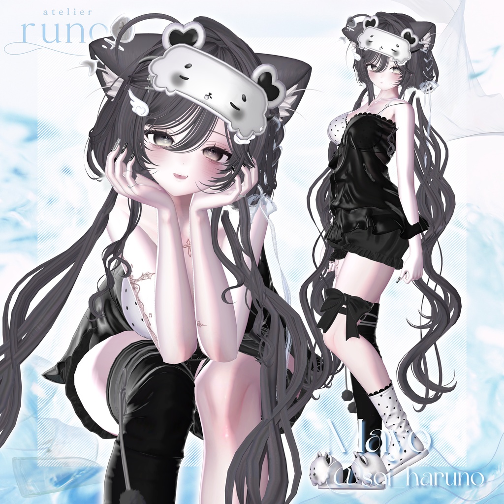 【無料有】runo pose vol.1 -The Essentials- 20 POSES + 1 Post Process【7アバター対応済】