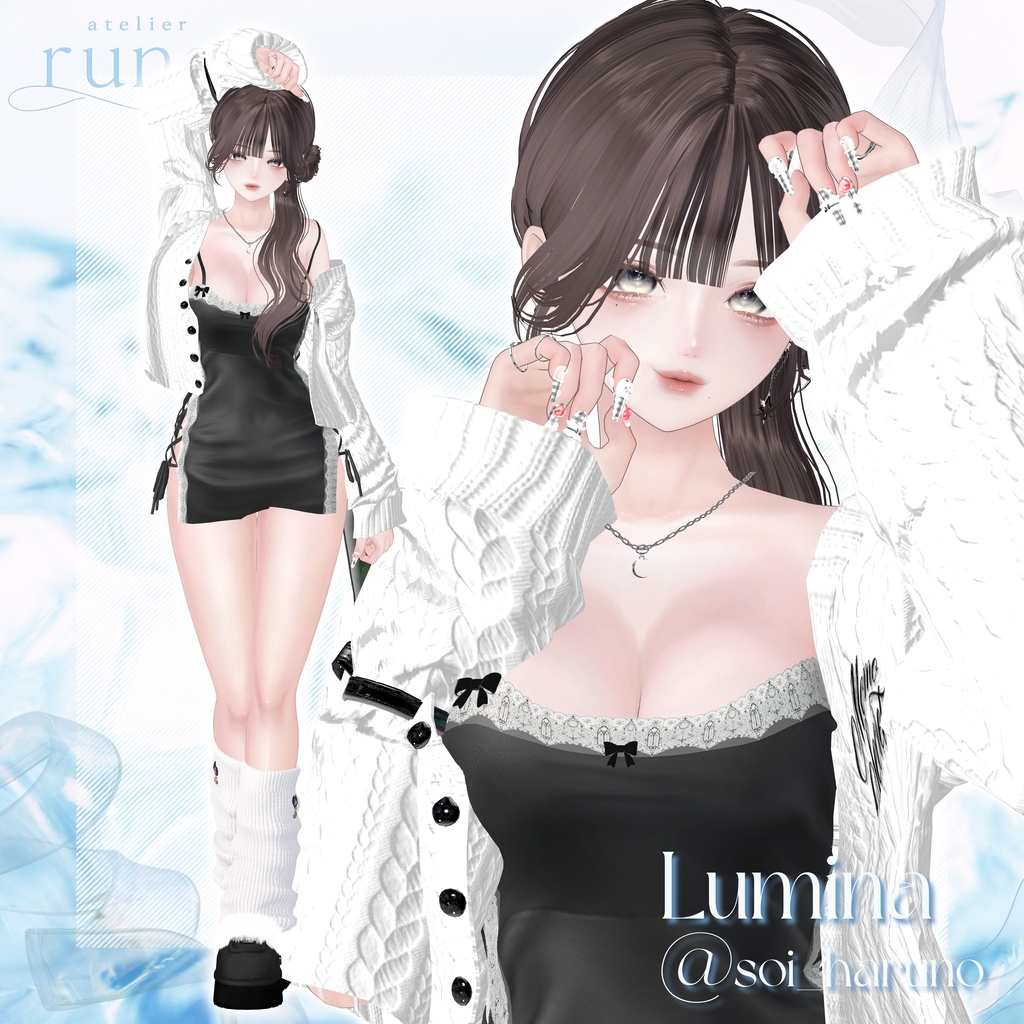 【無料有】runo pose vol.1 -The Essentials- 20 POSES + 1 Post Process【7アバター対応済】