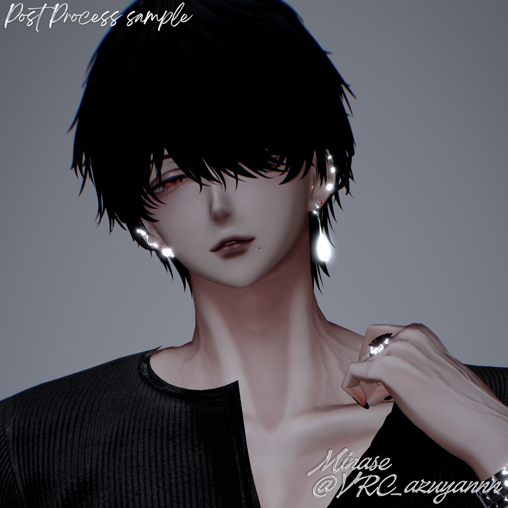【無料有】runo pose vol.2 -The All in One- 50 POSES + 1 Post Process【2アバター対応済】
