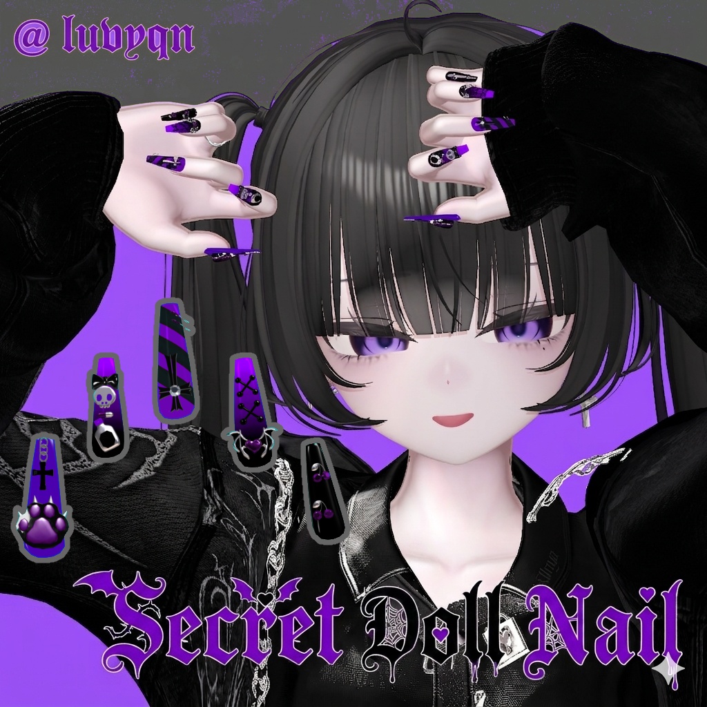 新商品記念!Secret Doll Nail 星海月のピアス お得セット!!