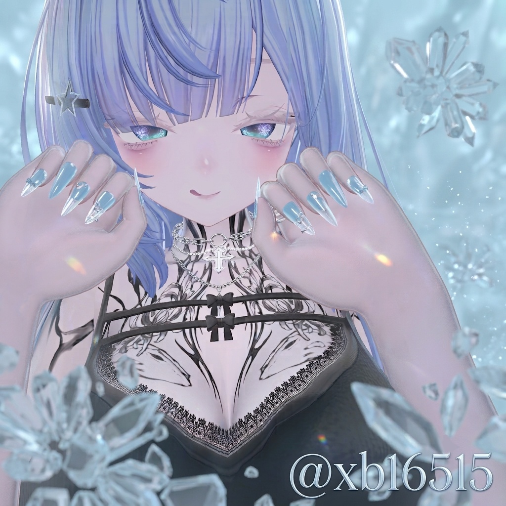40アバター対応 Lucent Glass Nail