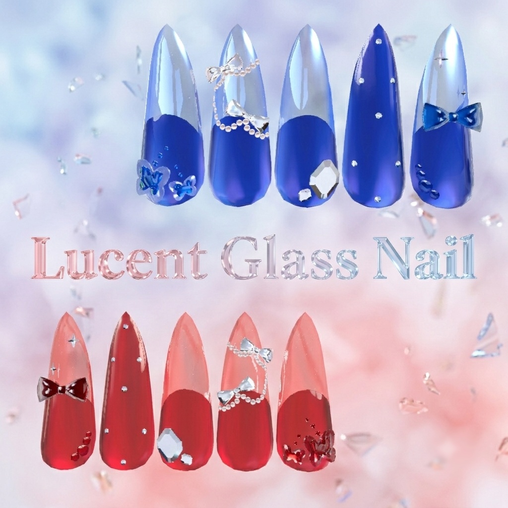 40アバター対応 Lucent Glass Nail