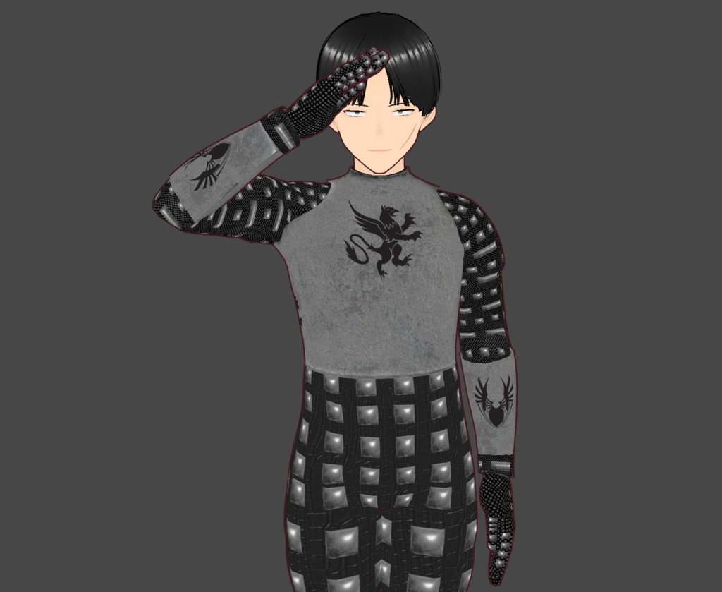 studded light armour set