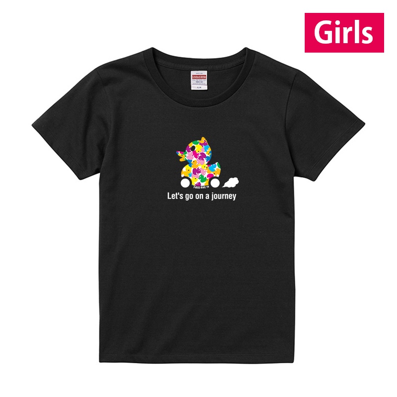 アヒルバイクT/マルチカラー【ガールズ】