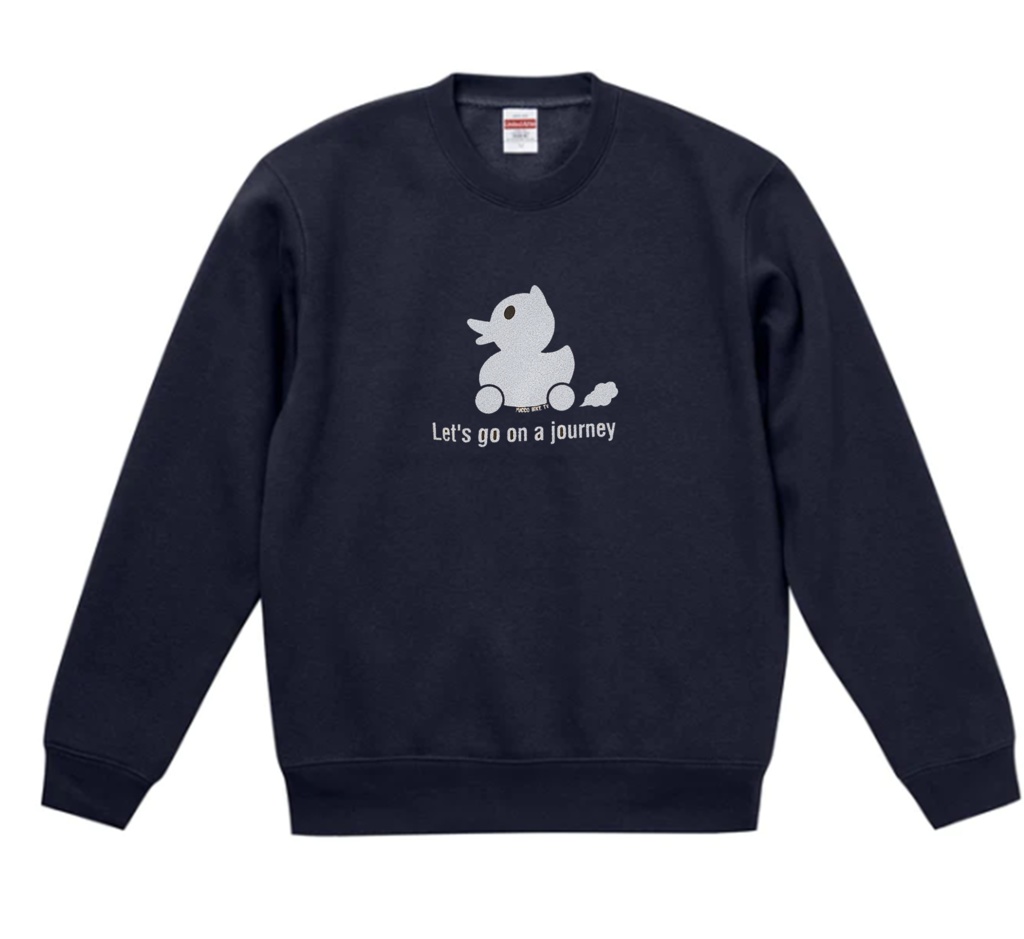 アヒルバイクスウェット