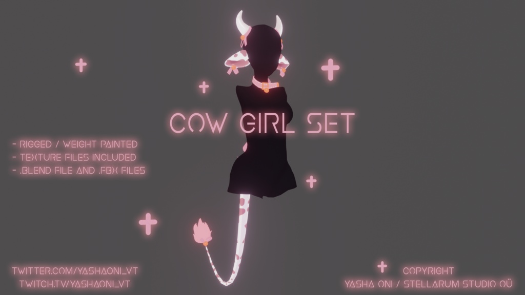 Cow girl set