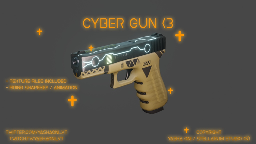 Cyber gun_2 versions!