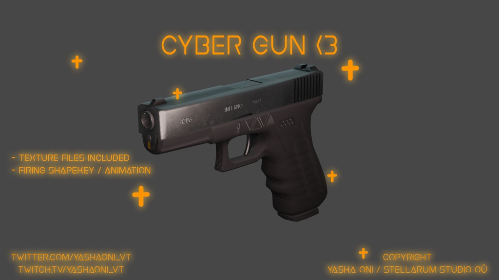 Cyber gun_2 versions!