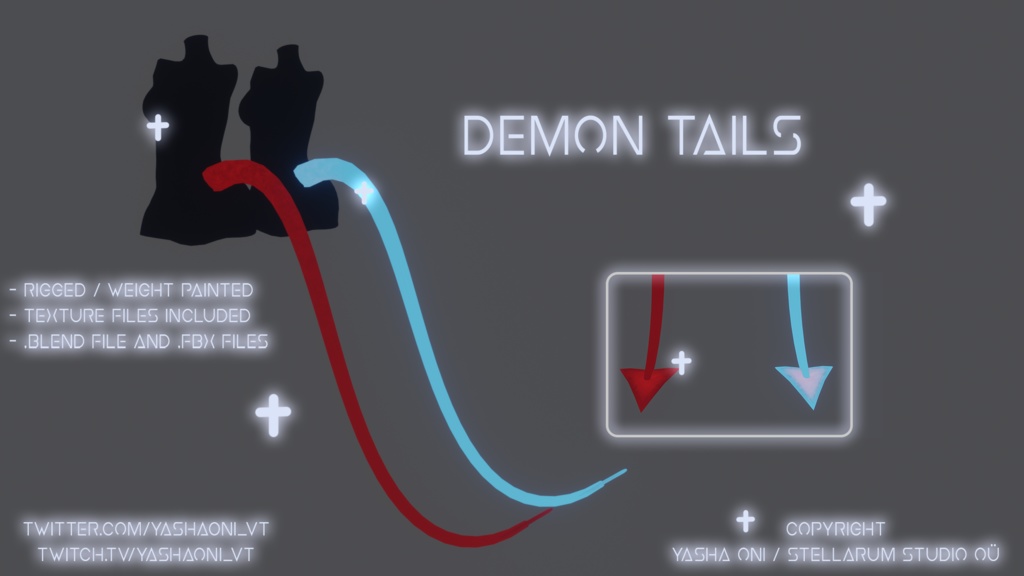 Variety tails pack! + available seperately