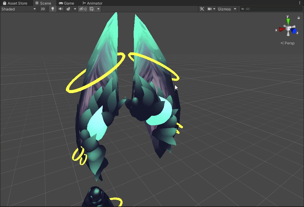 Halo Wolf + .FBX, .BLEND, UNITYPACKAGE files