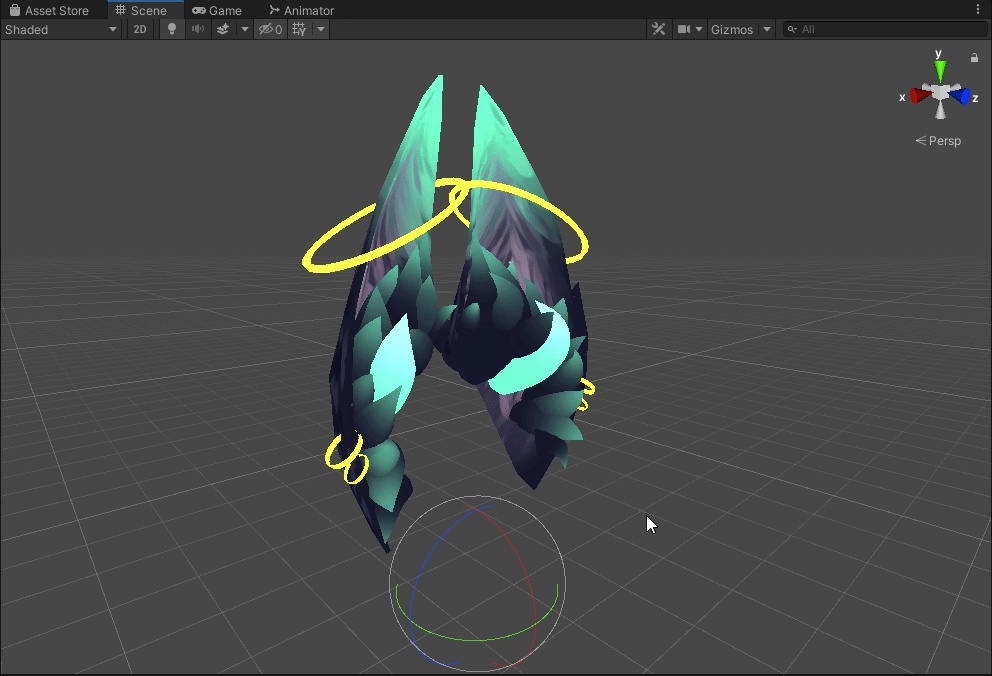 Halo Wolf + .FBX, .BLEND, UNITYPACKAGE files
