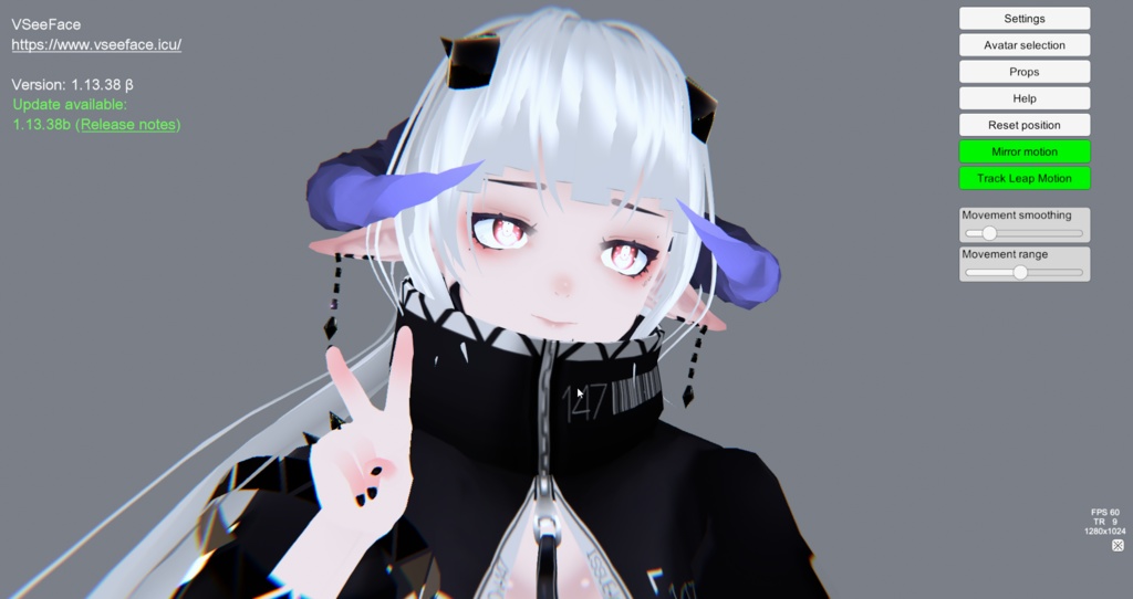 Vtuber / Vrchat model + Gunblades! - .FBX, .blend, unitypackage, .vsfavatar