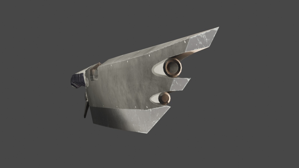 Vtuber / Vrchat model + Gunblades! - .FBX, .blend, unitypackage, .vsfavatar