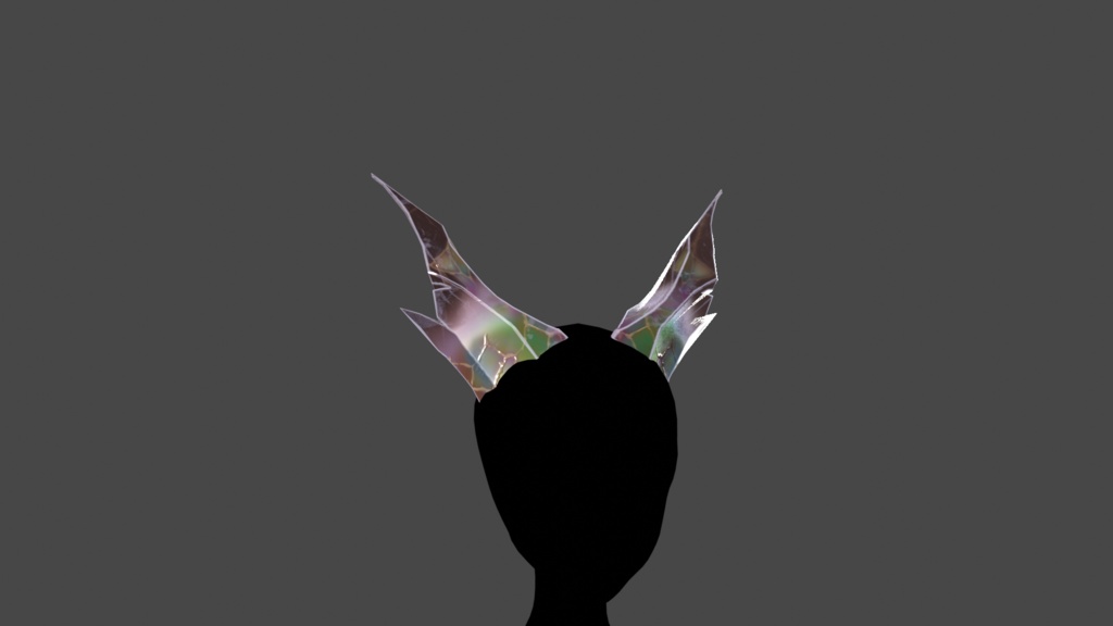 Crystal Horns + .FBX, .blend, unitypackage