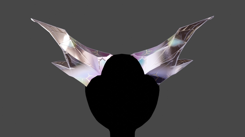 Crystal Horns + .FBX, .blend, unitypackage