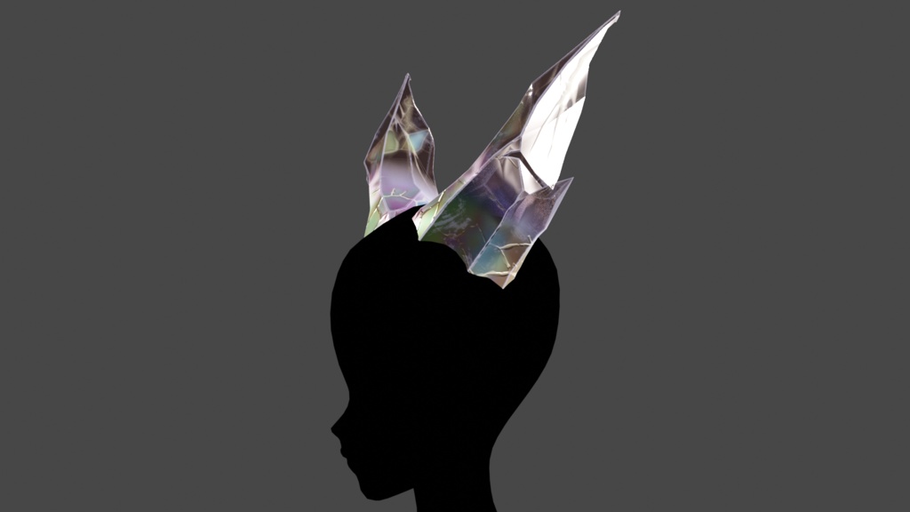 Crystal Horns + .FBX, .blend, unitypackage