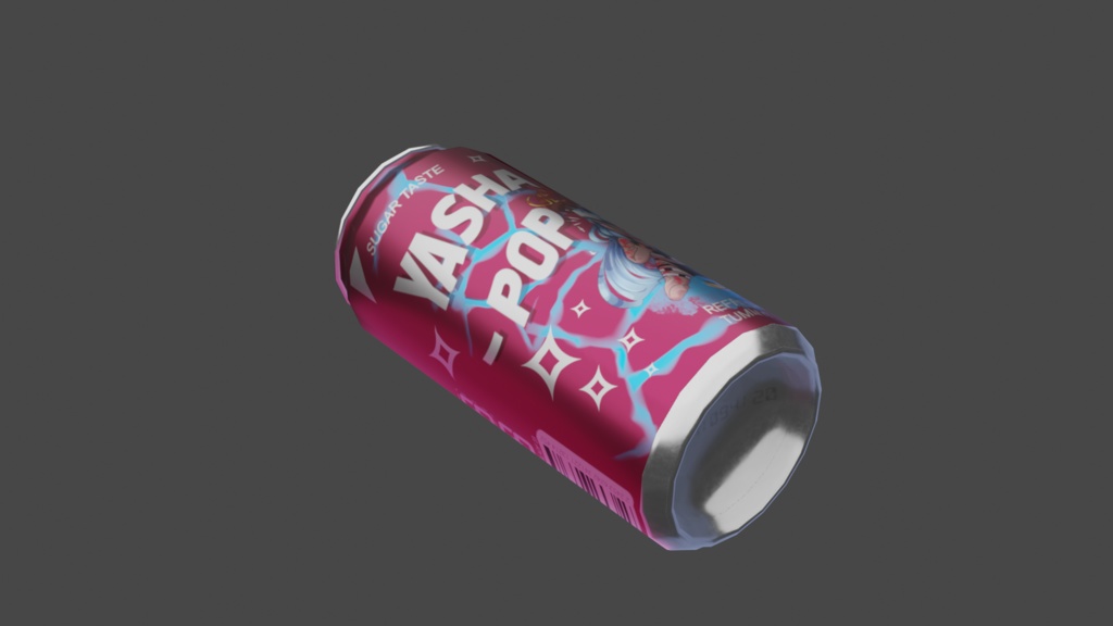 Yasha's Soda! - .FBX, .blend, unitypackage