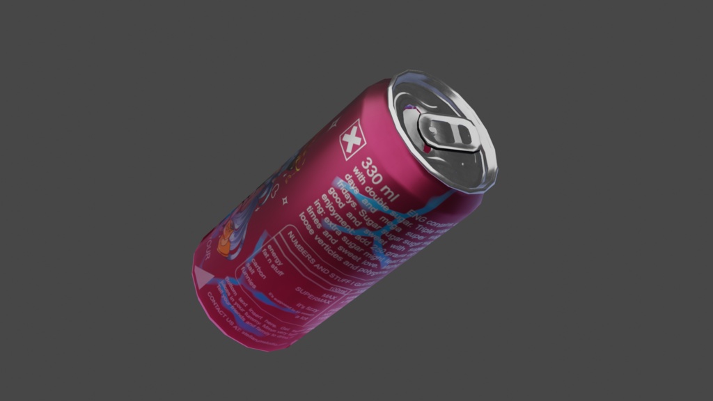 Yasha's Soda! - .FBX, .blend, unitypackage