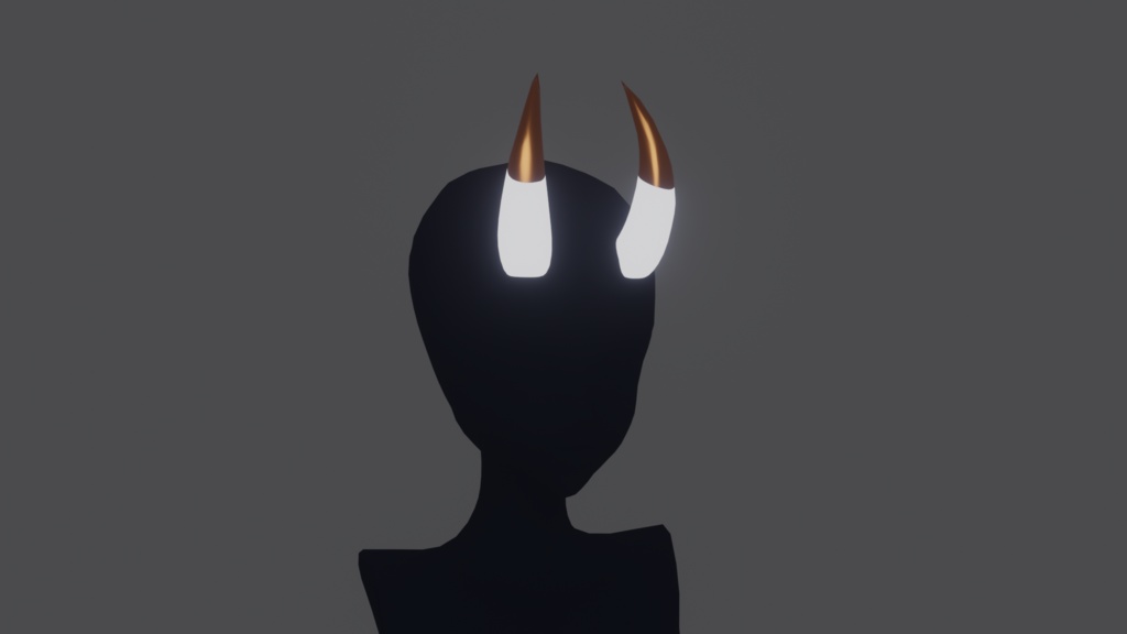 Glow Horns - .FBX, .blend, unitypackage