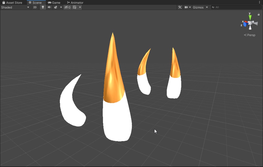 Glow Horns - .FBX, .blend, unitypackage