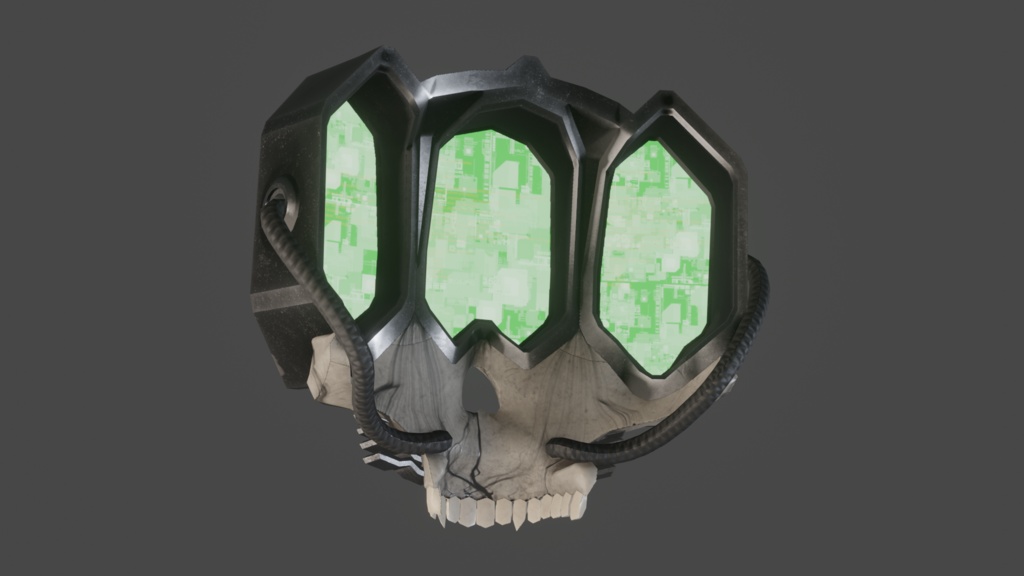 Wasteland Mask - FBX. blend. Unitypackage