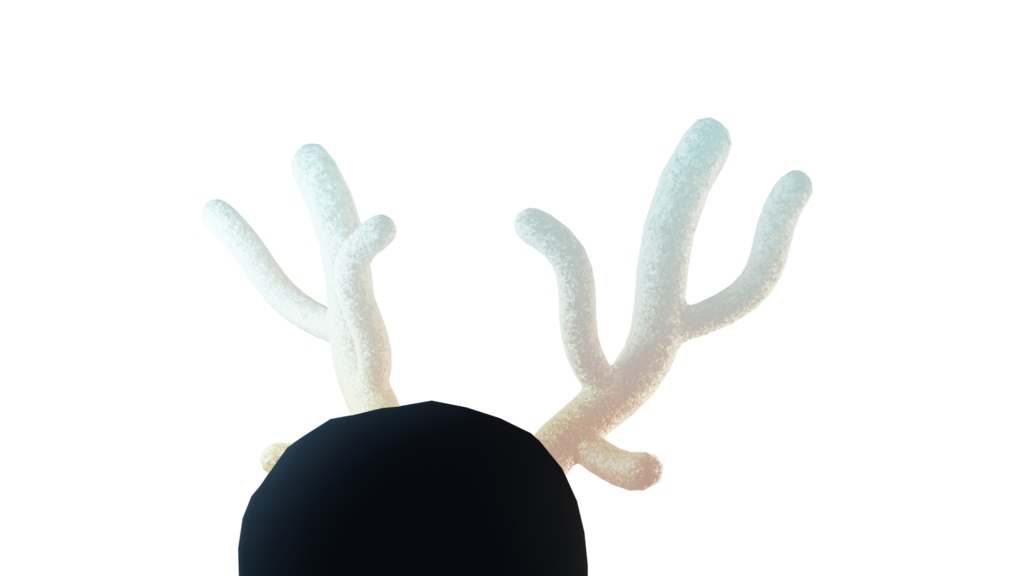 Soft Fuzzy Horns - .FBX, .BLEND, UNITYPACKAGE FILES
