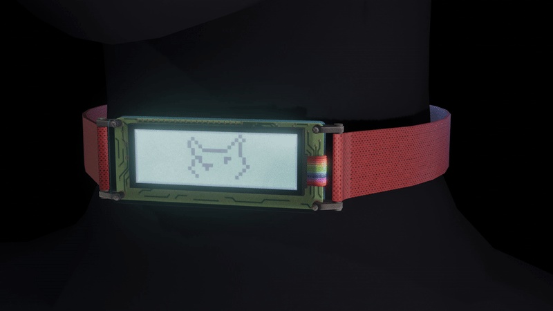 Screen Collar - .FBX, .blend, .unitypackage