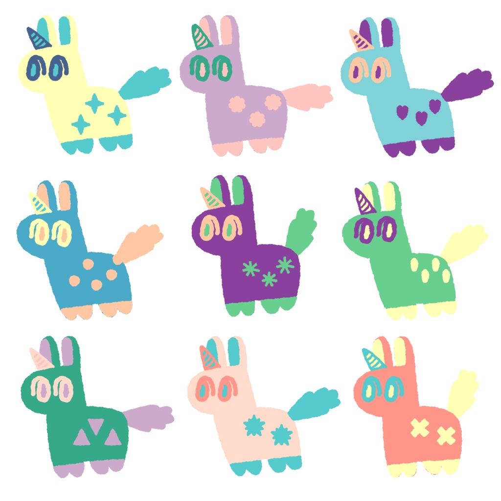 ゆにこーんずTシャツ