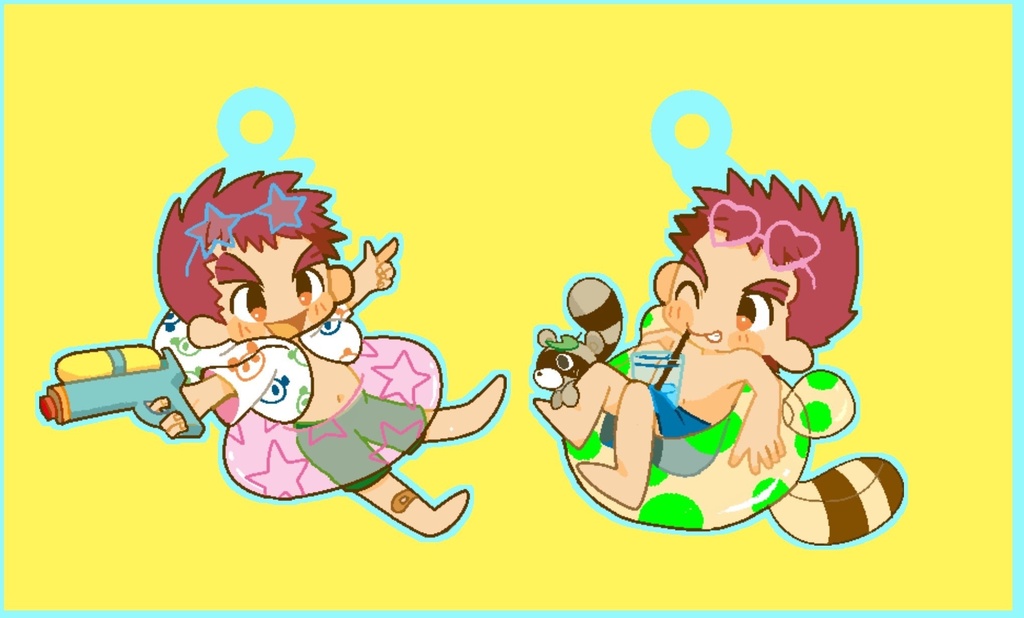 アクリルキーホルダー