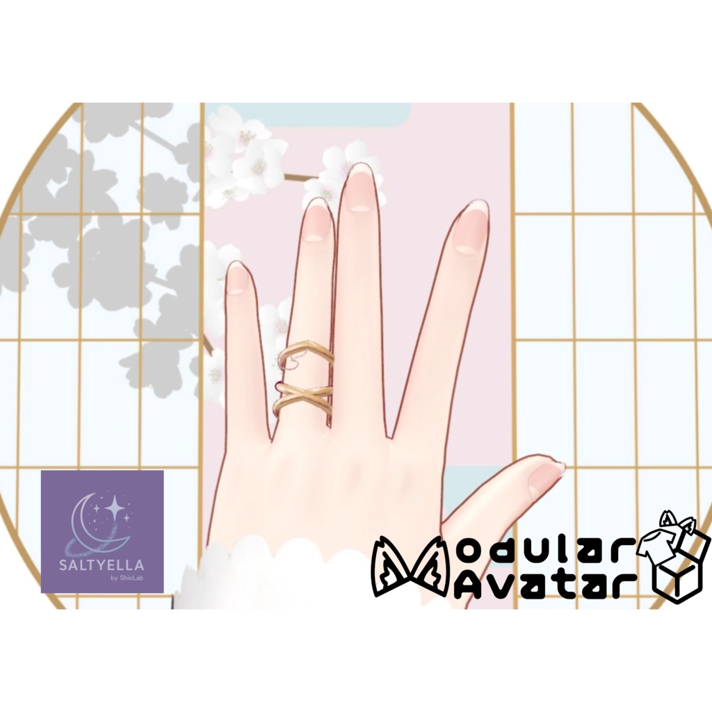 【MA対応】ハートリング【揺れる！パーティクル有り！】