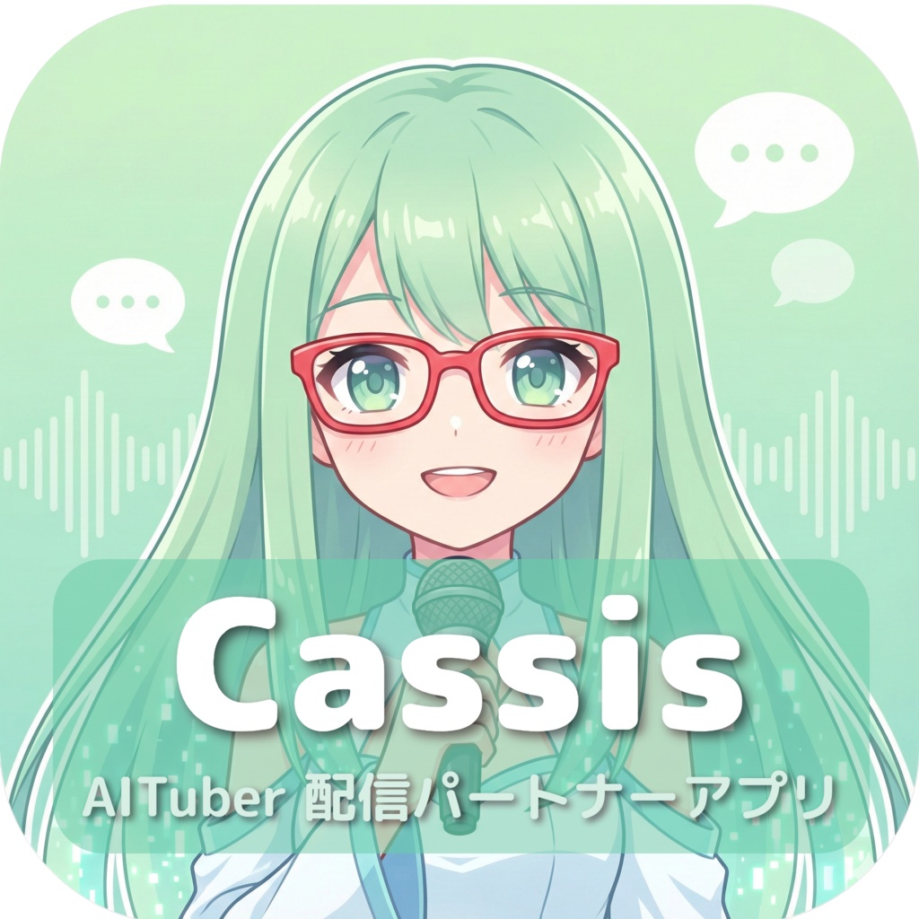 🎉セール中🎉AITuber配信パートナーアプリ Cassis