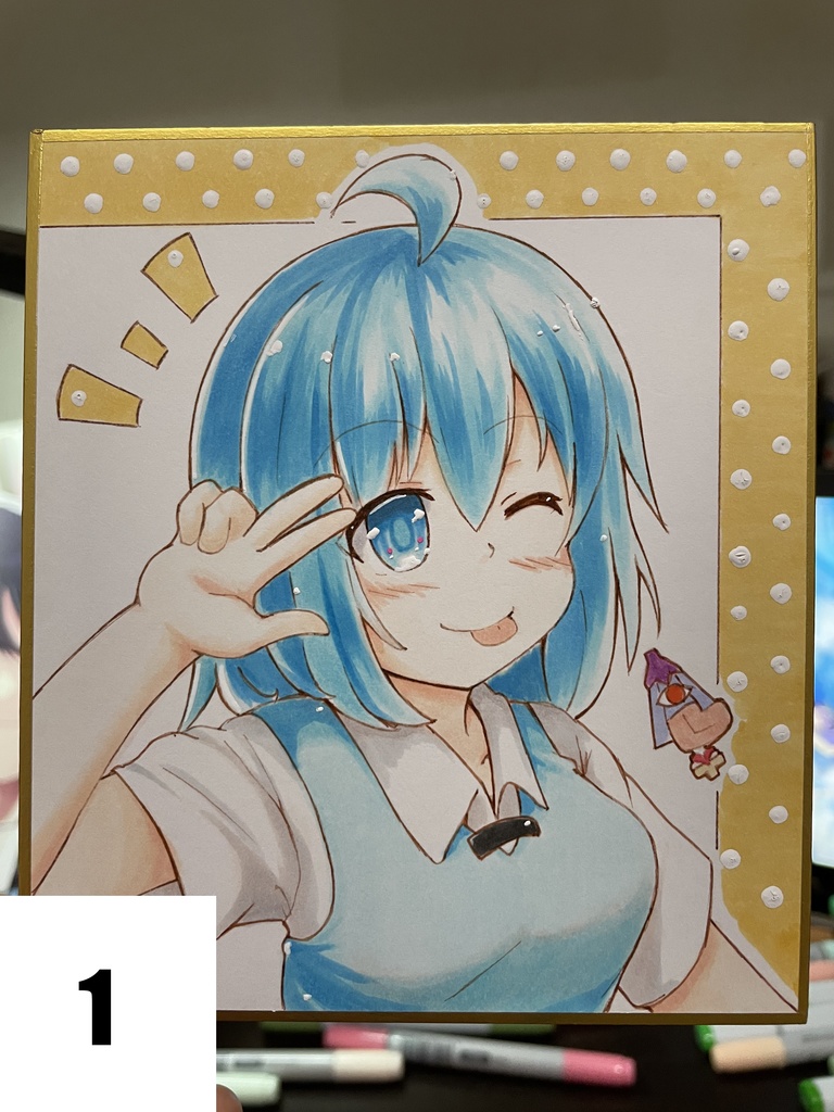 ミニ色紙各種(2020/12/30)エアコミケ2
