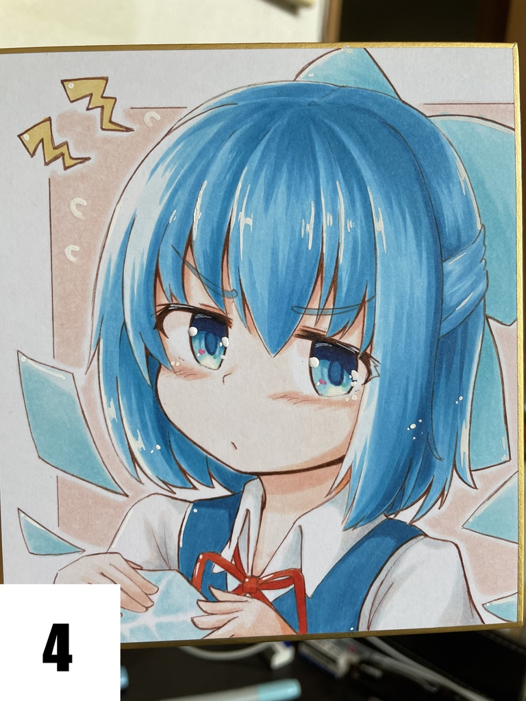 ミニ色紙各種(2020/12/30)エアコミケ2