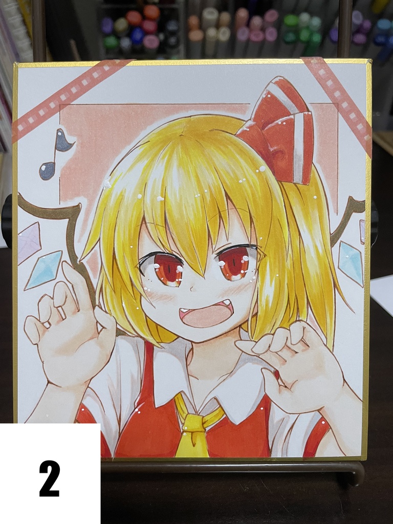 ミニ色紙各種(2020/12/30)エアコミケ2