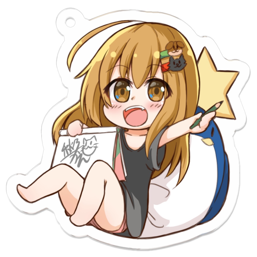 秋乃楓ちゃんアクリルキーホルダー