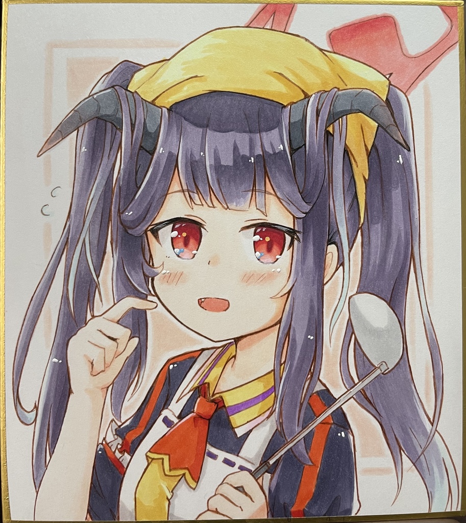 5/22 手描きミニ色紙各種