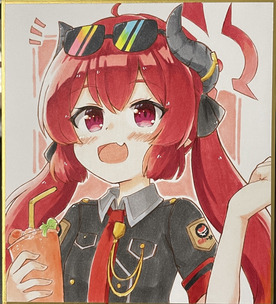 5/22 手描きミニ色紙各種