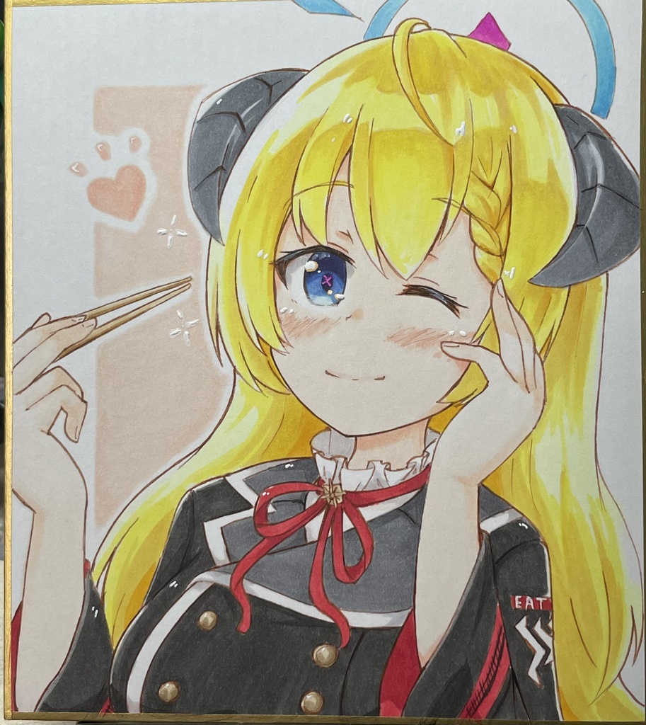 5/22 手描きミニ色紙各種