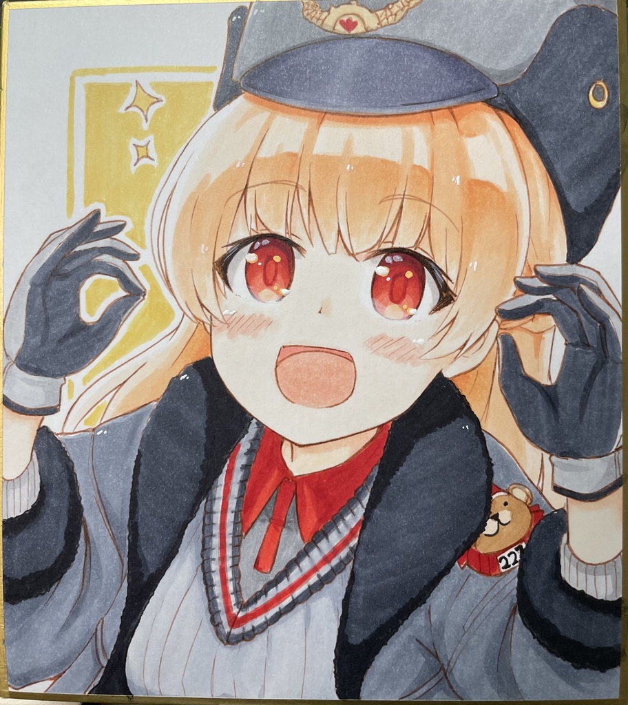 5/22 手描きミニ色紙各種