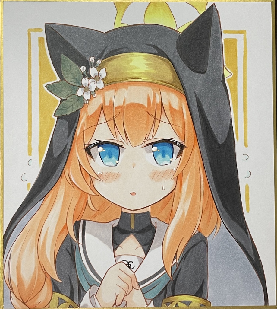 10/16 手描きミニ色紙各種