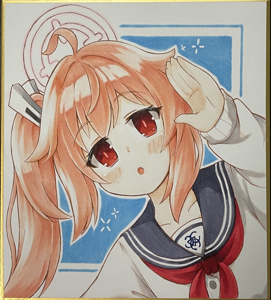 10/16 手描きミニ色紙各種