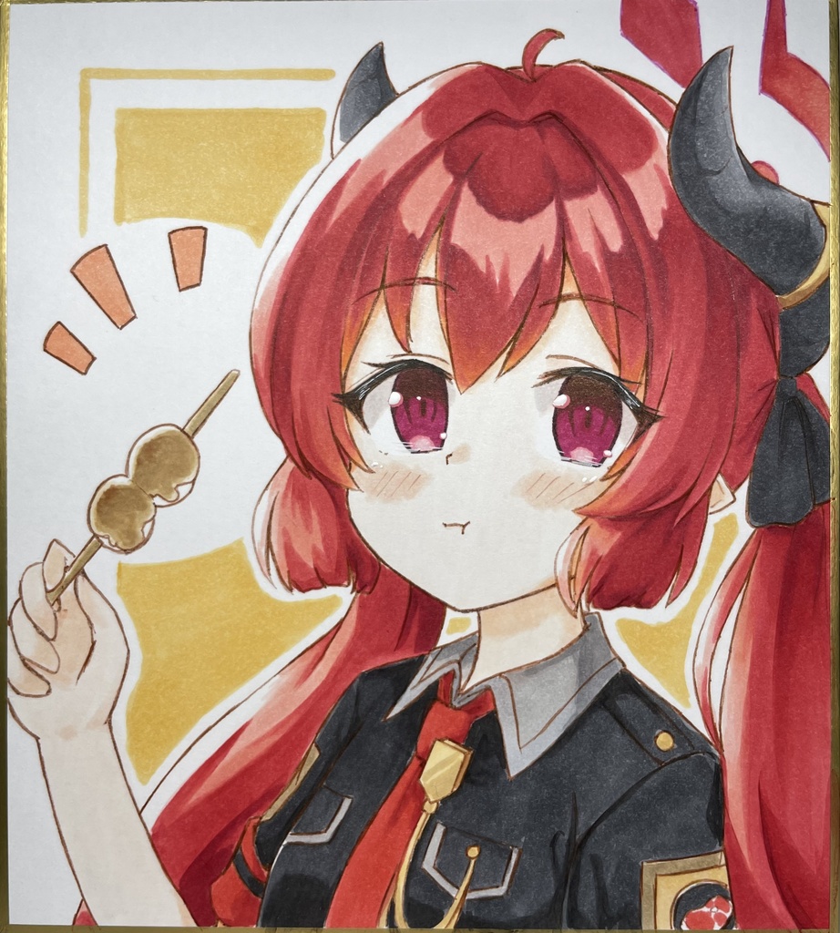 10/16 手描きミニ色紙各種