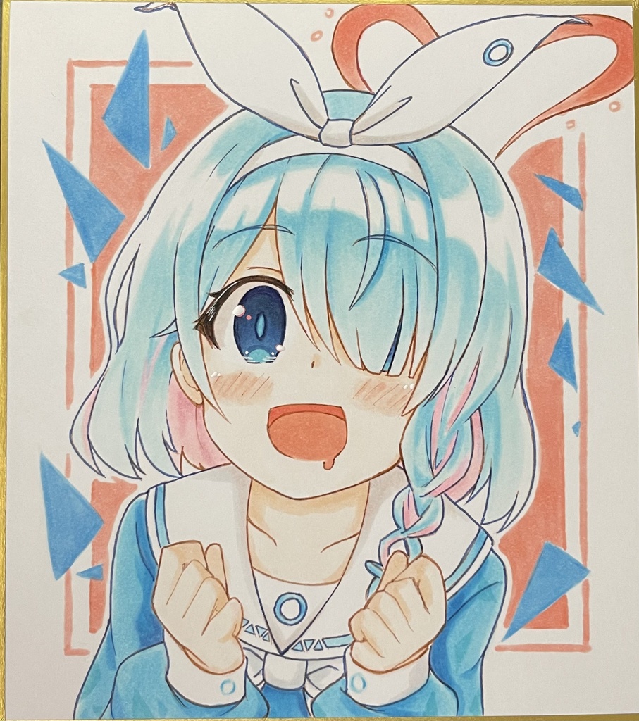 10/16 手描きミニ色紙各種