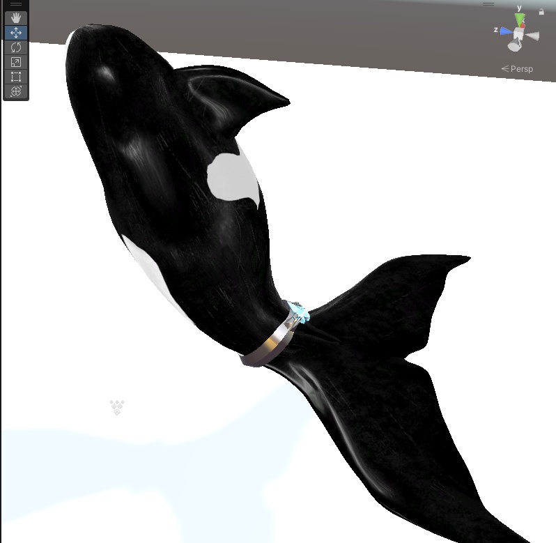 【MA対応】「rurune」-ルルネ- 対応シャチ尻尾 Orca-Tail